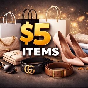 Buy 3, get 4th free - $5 items!